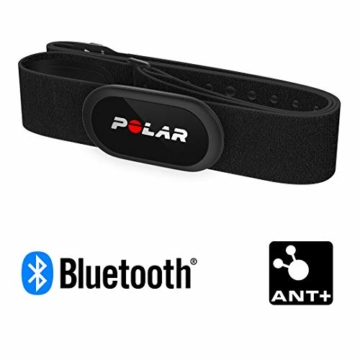 Polar H10 Hartslag Sensor – ANT + , Bluetooth - Waterdichte Hartslagsensor met Borstband - Ingebouwd geheugen, Software updates - Werkt met Fitness apps, Fietscomputers en Sporthorloges - 2