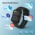 Smartwatch, 1,69 Zoll Touchscreen Smart Watch für Damen Herren Armbanduhr mit Fitnessuhr Pulsuhr Schlafmonitor IP68 Wasserdicht Sportuhr Schrittzähler Uhr Fitness Tracke mit Uhren für iOS und Android - 5