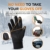 sport2people Winter Thermo Touchscreen Handschuhe für Herren & Damen, Anti-Rutsch Wasserabweisend Winterhandschuhe, Thermo Laufhandschuhe, Sporthandschuhe zum Laufen, Radfahren, Skifahren, Arbeiten - 4