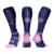 STOX Energy Socks | Laufsocken für Frauen | Bequeme High-Tech Kompressionsstrümpfe | Feuchtigkeitsableitung | Verletzungen Vorbeugen | Förderung des Blutflusses (Dunkelblau / Rosa, M) 38 40 EU - 2