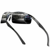 Tarent Sonnenbrille Herren polarisiert mit Hochwertiger Al+Mg Metallrahmen, Fahrradbrille Sportbrille Fahrer Brille für Wandern Motorradfahren Golfen und Fischen - 1