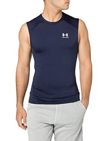 Under Armour UA Tech, atmungsaktive Jogginghose, schnelltrocknende Sporthose Herren, Midnight Navy / White, XL - 1