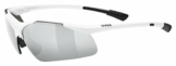 uvex Unisex – Erwachsene, sportstyle 223 Sportbrille, white/silver, one size - 1