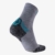 UYN Damen Winter Pro Run Damen Socke, Light Grey/Turquoise, 41-42 EU - 2