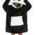 LATH.PIN Panda Decken-Hoodie Damen Flanell mit Kapuze Pullover Decke Sweatshirt Unisex Kapuzenpullis Übergroße - 1