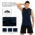MeetHoo Herren Tank Top, Ärmellos Hoodie Sport Muskelshirts Achselshirt Unterhemd mit Kängurutasche Gym Running Workout für Männer - 3
