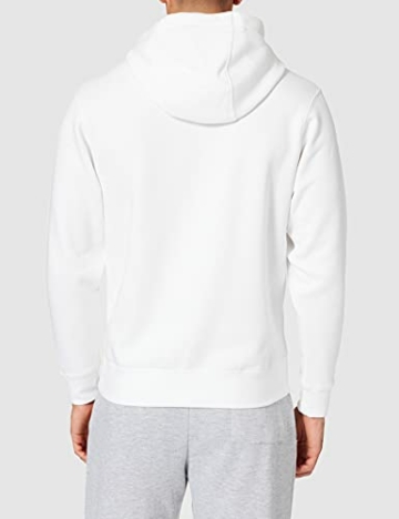 Nike Mens M NK FLC PARK20 PO Hoodie Sweatshirt, White/White/Wolf Grey, M - 4