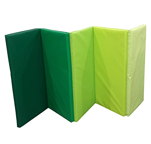 IKEA PLUFSIG Gymnastikmatte in grün; faltbar; (78x185cm) - 1