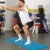 Jung & Durstig Original Yogamatte mit Tragegurt | Gymnastikmatte inklusive Übungen | Sportmatte mit Ebook Workout | Fitnessmatte rutschfest | 180 x 60 x 1 cm | Blau - 6