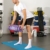 Jung & Durstig Original Yogamatte mit Tragegurt | Gymnastikmatte inklusive Übungen | Sportmatte mit Ebook Workout | Fitnessmatte rutschfest | 180 x 60 x 1 cm | Blau - 7