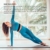 MSPORTS Gymnastikmatte Premium inkl. Tragegurt + Übungsposter + Workout App I Hautfreundliche Fitnessmatte 190 x 60 x 1,5 cm - Anthrazit - Phthalatfreie Yogamatte - 9