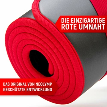 NEOLYMP Sportmatte Fitnessmatte rutschfest + E-Book mit Übungen (183 x 81 cm) – Fitness Matte | Sport Matte | Sportmatte rutschfest | Workout Matte | Trainingsmatte rutschfest | FM320 - 2