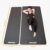 Premium Sportmatte und Fitnessmatte, perfekt als Yogamatte, Gymnastikmatte, Trainingsmatte - rutschfest, Extra-dick, Extra-lang - yoga matte - 190 Länge x100 Breite x1,5 cm dicke - Schwarz - 6