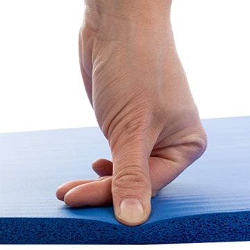 ScSPORTS Gymnastikmatte, Yoga Matte rutschfest mit Schultergurt, extra groß und dick, 190 cm x 80 cm x 1,5 cm, dunkelblau - 5