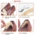 8 Paar Fersenpolster für zu große Schuhe , symagal selbstklebende Fersenhalter Ferse Pads Schuheinlagen Fersengriff verhindert Reibung Fußpflege Fersenschutz - 6