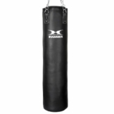 HAMMER BOXING Boxsack Premium Black Kick - Ideal für Box- und Kickbox-Training - 1