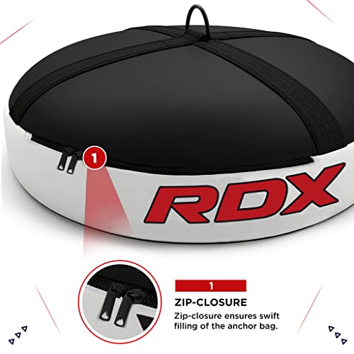 RDX Doppelendball Anker Bag Boxsack Boden MMA Boxen Schwere Haken Gym (MEHRWEG) - 4