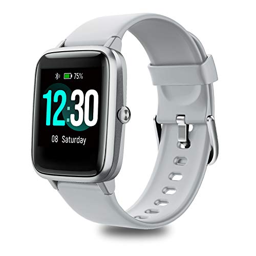 Smartwatch, Fitness Tracker Uhr 1.3" HD Voll Touchscreen, Damen Herren Uhren Watch für Android IOS, IP68 Fitness Uhr mit Pulsmesser Schlafmonitor Stoppuhr Musiksteuerung, Sportuhr Aktivitätstracker - 1