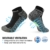 DOVAVA Laufsocken Sneaker Socken Herren 43-46(6 paar), Sportsocken mit Verstärkter Frotteesohle Atmungsaktive Rutschfest für Fitness Joggen Wandern - 3
