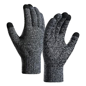 Handschuhe Herbst- und Winterfleece und Dicke Siebstrickhandschuhe zum Radfahren Kälte- und rutschfeste Offsetdruckhandschuhe Wintermode Für Damen 2022 - 3