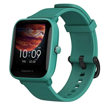 Amazfit Bip U Pro Smartwatch 1,43" Fitness Tracker mit Alexa, GPS, SpO2, 60+ Sportmodi, Messung des Blutsauerstoffgehalts und Herzfrequenz für Damen Herren - 1