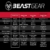 Beast Gear Springseil für Erwachsene - Fitness-Speed-Rope für Ausdauer, Abnehmen Indoor-/Outdoor-Sprungseil zum Boxen, Sport, MMA, Crossfit - Schwarz - 2