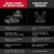 Beast Gear Springseil für Erwachsene - Fitness-Speed-Rope für Ausdauer, Abnehmen Indoor-/Outdoor-Sprungseil zum Boxen, Sport, MMA, Crossfit - Schwarz - 6