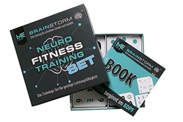 HALE | Neuro Fitness Training Set mit Workbook - Dein Trainings-Set für geistige Leistungsfähigkeit, schnelleres Denken und Handeln - 1