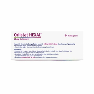 Orlistat HEXAL - 60 mg Hartkapseln, 84 St Hartkapseln - 5