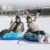 RUYUUEQ Winterlaufbekleidung Für Damen Reifen mit Sport Kinder Ski für Erwachsene Ringschlitten Schlauchmatte PVC Ski Wintersportgeräte im Freien Lochabdeckungen Zum Eisangeln (As Show, One Size) - 7