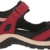 ECCO Women's Yucatan sports sandals, Chili Red Damask Rose Nubuck, 38 EU - 6