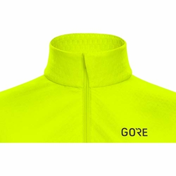 GORE WEAR Herren Gore C5 Gore-tex Trail Kapuzenjacke Zip Shirt langarm, Neon Gelb/Schwarz, L - 3
