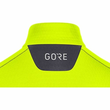 GORE WEAR Herren Gore C5 Gore-tex Trail Kapuzenjacke Zip Shirt langarm, Neon Gelb/Schwarz, L - 6