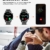 LIGE Smartwatch Herren, Fitness-Tracker mit Bluetooth-Anruf Antwort Herzfrequenz für Android-Telefone iPhone, IP67 wasserdicht Sportuhr Edelstahl 1,3