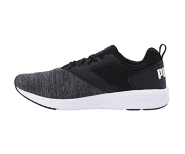 PUMA Unisex Adults' Sport Shoes NRGY COMET Road Running Shoes, PUMA BLACK-PUMA WHITE, 47 - 3