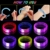 SULOLI 12 Stück LED Armband Set Bunt leuchtenden Armbänder für Hochzeit,dunkle Party,Glowing Sticks,Ketten,Weihnacht - 4